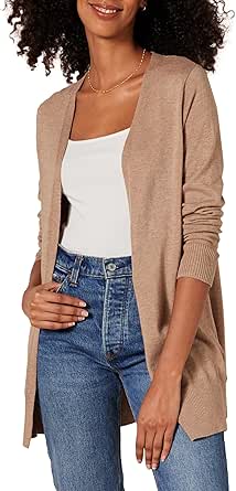 Amazon Essentials Cardigan Oversized primavera 2026: Silhueta suelta manga larga versatilidad garantizada