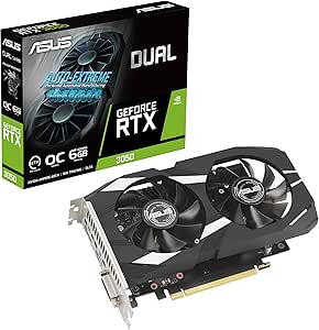 ASUS Dual GeForce RTX 3050 con DLSS para maximos FPS