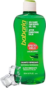 Babaria After Sun: Efecto Hielo Aloe Vera 200ml gel ultrafluido económico