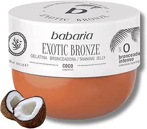 Babaria Exotic Bronze Coco - Body Oil Bronceador Corporal Económico, Aceite Corporal Viral TikTok
