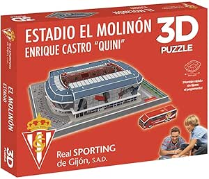 Puzzle Estadio 3D El Molinón