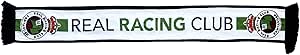 Bufanda premium blanca del Racing de Santander para el frio cantabrico