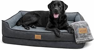 Cama Ortopédica para Perros y Gatos - animal de compañía 2026 colchón ergonómico de 7cm para articulaciones