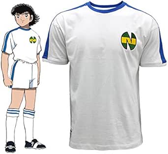Camiseta Newteam Blanco/Azul -Oliver Atom- XL