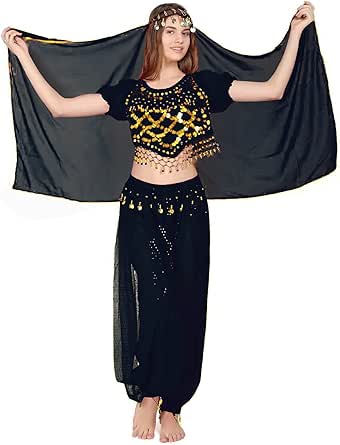 Conjunto danza del vientre Carnavalife estilo princesa india