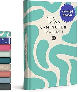 Diario de 6 minutos edición limitada 2026, diario de agradecimiento y amor propio traducido a 22 idiomas