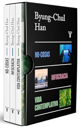 Estuche especial de libros de Byung-Chul Han sobre la sociedad del pulido