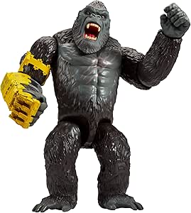 Figura Giant King Kong de 28 cm con accesorios de Famosa