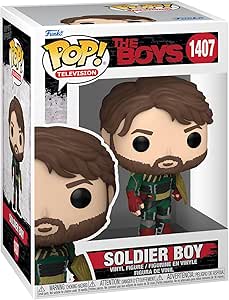 Funko Pop Soldier Boy - figura coleccionable rara de The Boys, personaje de temporada 3