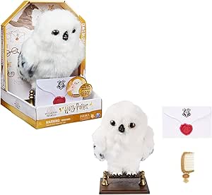 Peluche interactivo Hedwig Lechuza Harry Potter