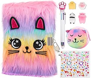 Diario secreto para niños con llave y candado homicozy