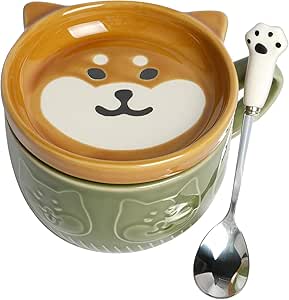 Taza de café HOTUT con forma de perro