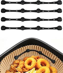 Imanes de silicona para sujetar papel de hornear en Airfryer