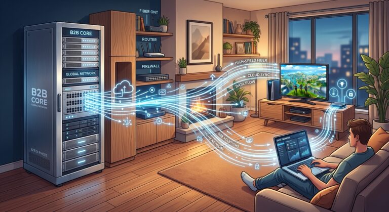 Por Qué la Infraestructura B2B Mueve el Mundo… y Tu Conexión WiFi