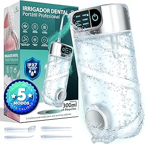 Irrigador dental portátil inalámbrico de 5 modos