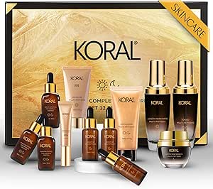KORAL Kit 12 Productos Rutina Coreana Skincare Facial