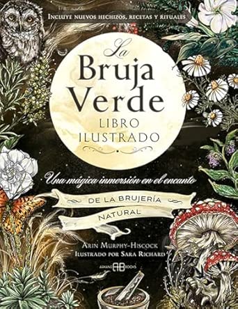 Portada de La bruja verde. Libro ilustrado