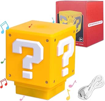 Lámpara Signo de Interrogación Cubo con Sonido