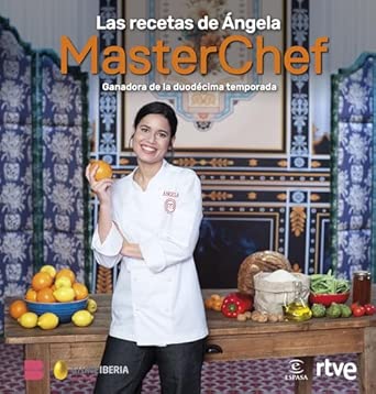 Libro de recetas de Ángela ganadora de MasterChef 12 - Portada oficial