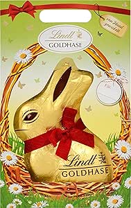 Lindt Milk Chocolate Gold Bunny 1kg - Chocolate con leche premium, regalo pascua generoso