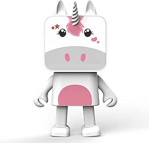 Altavoz inalámbrico MOBILITY ON BOARD forma unicornio - Bluetooth compacto, función baile, instagrameable