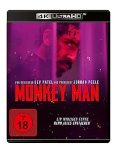 Monkey Man (4K Ultra HD) [Blu-ray]