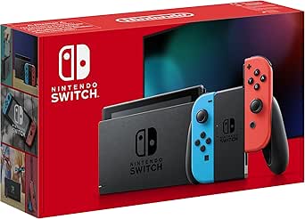 Nintendo Consola Switch Color Azul Neón/Rojo Neón