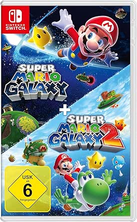 Portada del juego Nintendo Super Mario Galaxy para Nintendo Switch