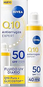 NIVEA Q10 Expert SPF50 - Antiarrugas para Mujeres 40 años