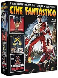 Imagen frontal del Pack Cine Fantástico 3's mostrando las películas incluidas