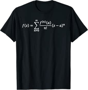Camiseta de serie Taylor con análisis matemático, para fandoms intelectuales Interconectados