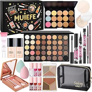 Set de Maquillaje Completo para Principiantes ideal para tu glow up físico