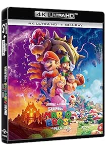 Carátula del Blu-ray Super Mario Bros: La película en formato 4K UHD