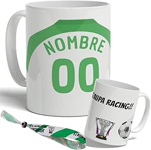 Taza Personalizada Estilo Fútbol Santander