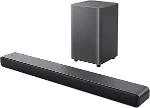 TCL Barra de Sonido S55HE 2.1 - 220W con Dolby Atmos para home cinema y miniseries