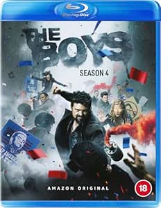 The Boys Temporada 4 Blu-ray 4K - edición coleccionista oficial con contenido extra