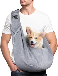 Bolso de Hombro azul para mascotas, el accesorio imprescindible para llevar a tu perro o gato cómodo y seguro a cualquier cafetería pet-friendly cerca de ti.