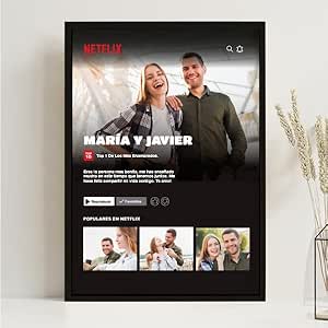 Póster Diseño Netflix Personalizado