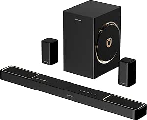 ULTIMEA 5.1.2ch Barra de Sonido con Dolby Atmos