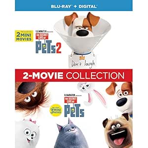 Colección 2 películas Blu-Ray La Vida Secreta de las Mascotas