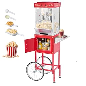 Carrito de palomitas premium alternativo al palomitero de Yoshi