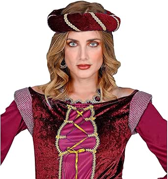 Corona Medieval Rey Loco con Velo - Accesorio Premium para Disfraz Rey y Eventos Temáticos de Cosplay